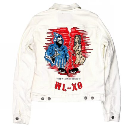 The Weeknd x Warren Lotas Fear Denim Jacket White Men’s