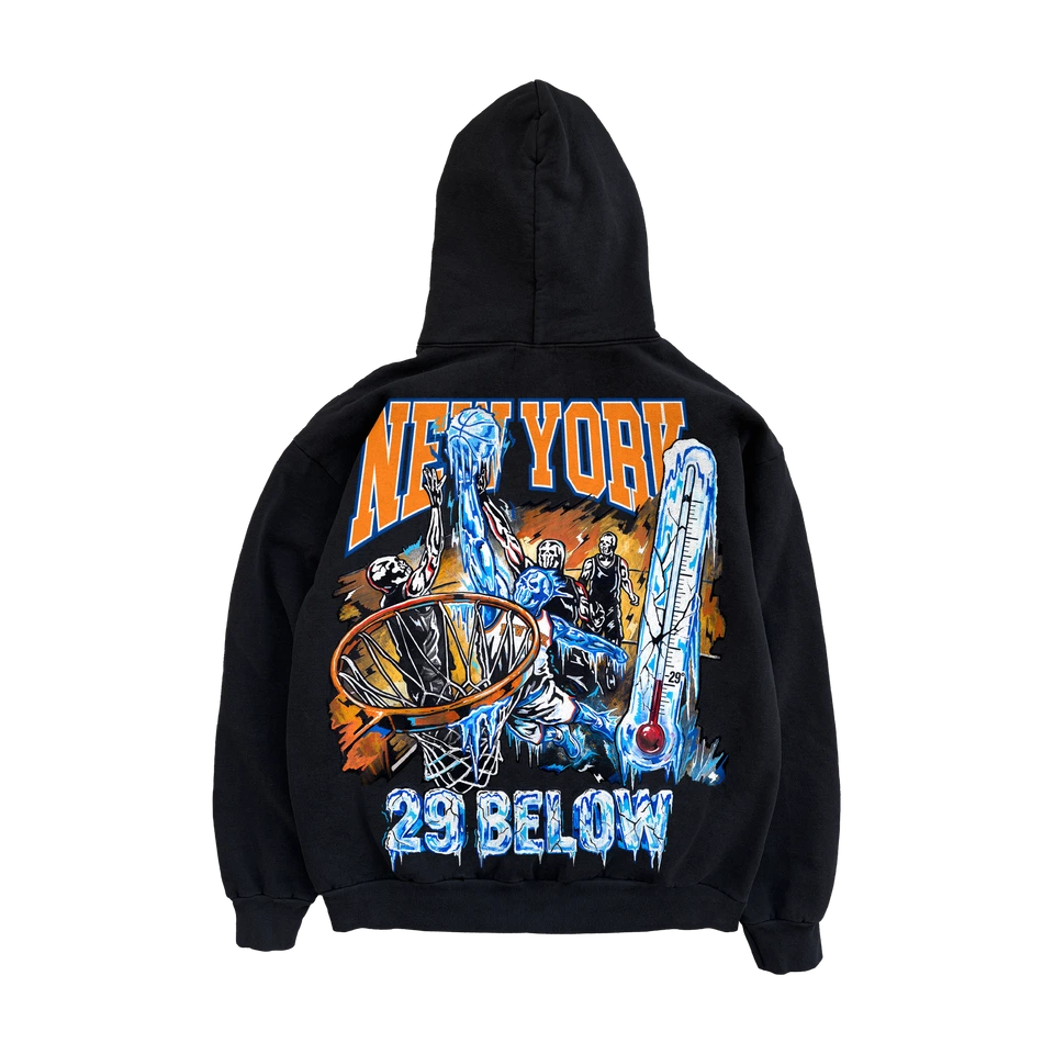 29BelowHoodieBack Warren Lotas 29 Below Hoodie - Black