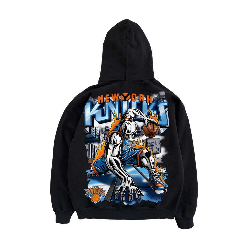 KnicksSkyHighHoodieBack Warren Lotas Knicks Sky High Hoodie - Black