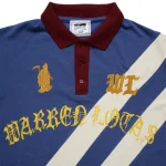 Reaper Academy Polo - Blue/Cream/Burgundy