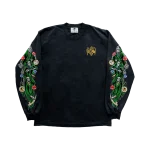 Three Reapers Dice and Chips Long Sleeve Shirt - Black