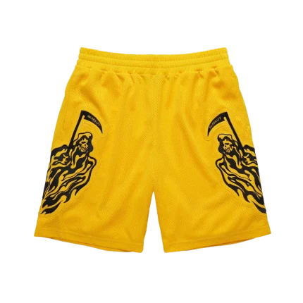Warren Lotas Serenity Mesh Shorts - Gold