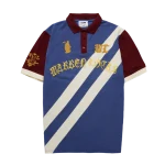 Reaper Academy Polo - Blue/Cream/Burgundy