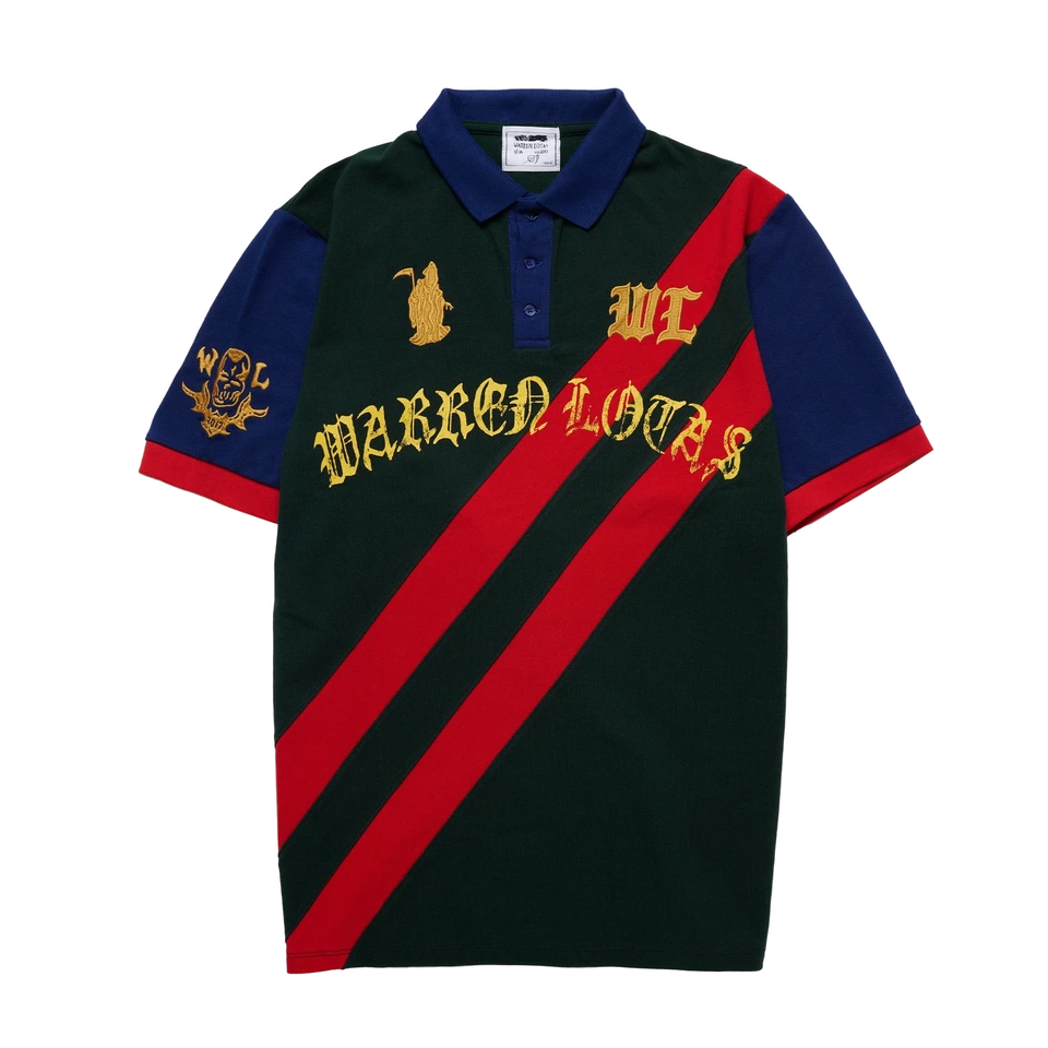 reaper-academy-polo-forest-green Reaper Academy Polo - Forest Green/Red/Navy