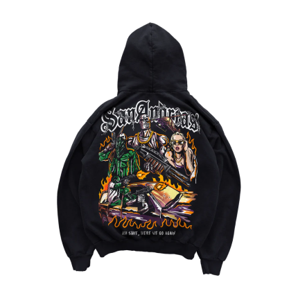 Warren Lotas Ceej Hoodie - Black
